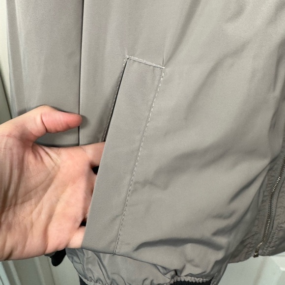 MLB Mariners Bomber Jacket Grey Sports Jacket Baseball Men’s Size 2XL - Picture 4 of 11